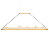 1601P48-624 Himalayas Integrated LED Brass Chandelier