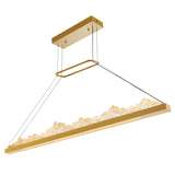 1601P48-624 Himalayas Integrated LED Brass Chandelier