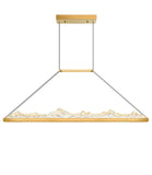 1601P48-624 Himalayas Integrated LED Brass Chandelier