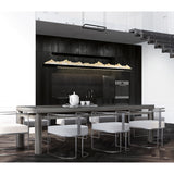 1601P62-101 Himalayas Integrated LED Black Chandelier