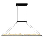 1601P62-101 Himalayas Integrated LED Black Chandelier