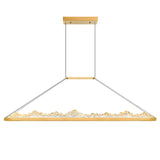 1601P62-624 Himalayas Integrated LED Brass Chandelier