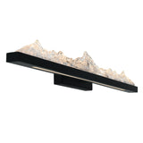 1601W36-101 Himalayas Integrated LED Black Vanity Light