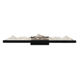 1601W36-101 Himalayas Integrated LED Black Vanity Light