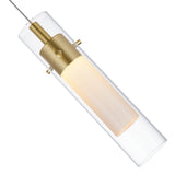 1606P5-1-602 Olinda LED Integrated Satin Gold Mini Pendant