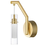 1606W5-1-602 Olinda LED Integrated Satin Gold Wall Light