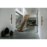 1694W40-101 Malibu LED Integrated Black Outdoor Wall Light