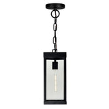 1695P7-1-101 Windsor 1 Light Black Outdoor Ceiling Light