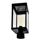 1695PT6-1-101 Windsor 1 Light Black Outdoor Lantern Head