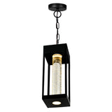 1696P5-1-101 Rochester LED Integrated Black Outdoor Ceiling Light