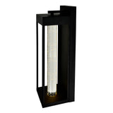 1696W5-1-101-E Rochester LED Integrated Black Outdoor Wall Light