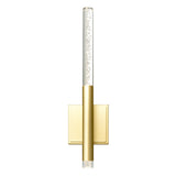 1703W5-602 Dragonswatch Integrated LED Satin Gold Wall Light