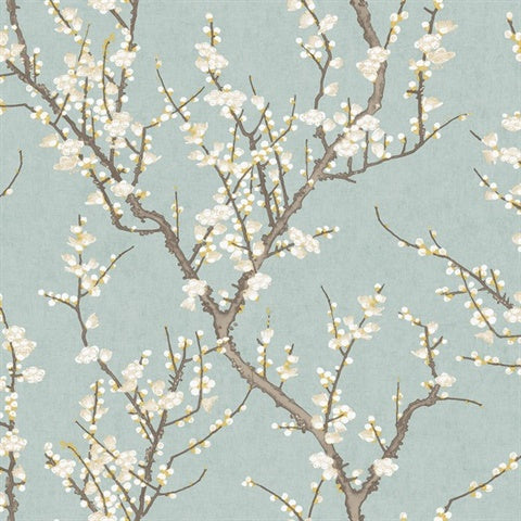 1903-1 Sakura Tree Floral Wallpaper
