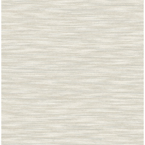 4046-26158 Benson Light Grey Faux Fabric Wallpaper