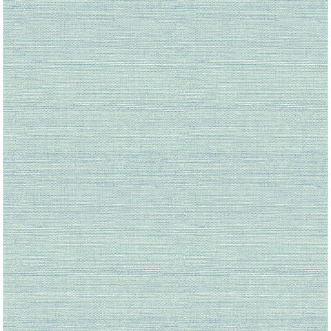 4080-24282 Agave Aqua Faux Grasscloth Wallpaper