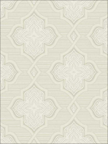 2011205 Medallion Trellis Glitter Wallpaper