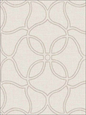 2011506 Geometric Grasscloth Look Glitter Wallpaper