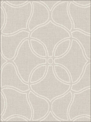 2011507 Geometric Grasscloth Look Glitter Wallpaper