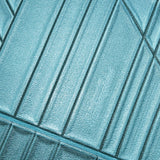 Z90010 LAMBORGHINI 2 Geometric Textured Modern Teal Trellis Wallpaper