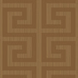 2232006 Greek Key Metallic Terra Cotta Wallpaper