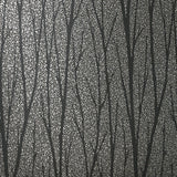 2232110 Birch Gunmetal Charcoal Wallpaper