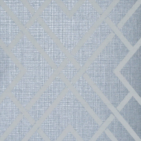 2232202 Diamond Lattice Metallic Slate Blue Wallpaper