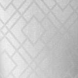 2232217 Diamond Lattice Gray Mist Metallic Silver Wallpaper