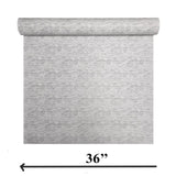 2309 Off White grey silver Chip Stone Real Natural Mica Textured Plain Wallpaper roll