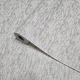 2309 Off White grey silver Chip Stone Real Natural Mica Textured Plain Wallpaper roll