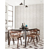 2540-24026 Midcentury Modern White Brick Wallpaper