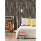2540-24048 Antique Floorboards Grey Wood Wallpaper