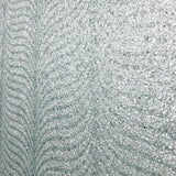 2552 Silver teal mint blue green Natural Terra Mica Stone art deco feather Wallpaper