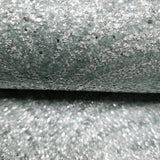 2552 Silver teal mint blue green Natural Terra Mica Stone art deco feather Wallpaper