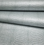 2552 Silver teal mint blue green Natural Terra Mica Stone art deco feather Wallpaper