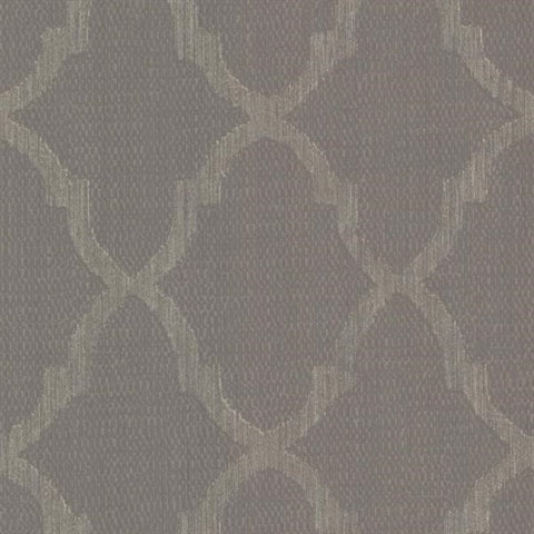 2603-20913 Oscar Brown Fretwork Wallpaper 