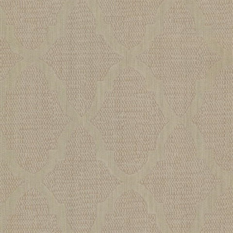 2603-20915 Oscar Gold Fretwork Wallpaper