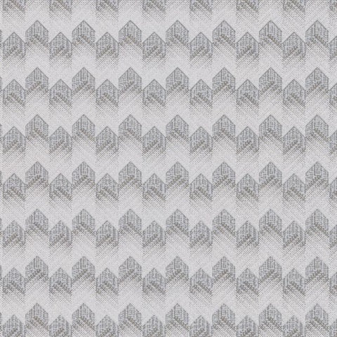 2603-20944 Maxwell Silver Fabric Texture Wallpaper