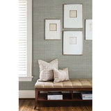 2622-30226 Barbora Aqua Grasscloth Wallpaper