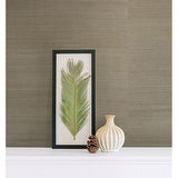 2622-30233 Ruslan Brown Grasscloth Wallpaper