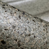 2622-30246 Pewter Petra gray metallic Big Chip Natural Real Mica Stone Wallpaper Textured