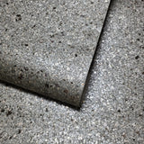 2622-30246 Pewter Petra gray metallic Big Chip Natural Real Mica Stone Wallpaper Textured