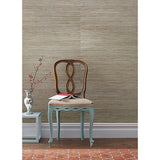 2622-65437 Patryk Aqua Grasscloth Wallpaper