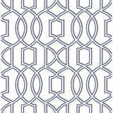 2625-21815 Quantum Blue Trellis Wallpaper