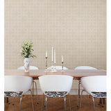 2625-21831 Theory Beige Geometric Wallpaper