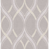 2625-21852 Frequency Lavender Ogee Wallpaper 