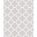 2625-21856 Origin Grey Quatrefoil Wallpaper