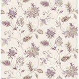 2657-22208 Georgette Burgundy Jacobean Wallpaper
