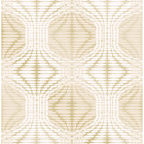 2697-22633 Optic Gold Geometric Wallpaper
