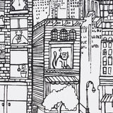 2705530 New York New York Black On White Wallpaper