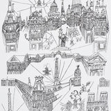 2705780 Views Of Paris Black and White Wallpaper